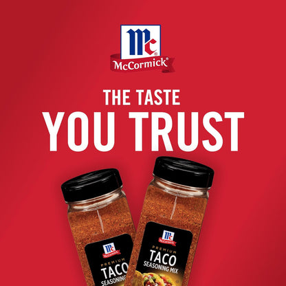 McCormick Premium Taco Seasoning Mix, 24 oz – Family Weeknight Taco Dinner for Kids and Picky Eaters