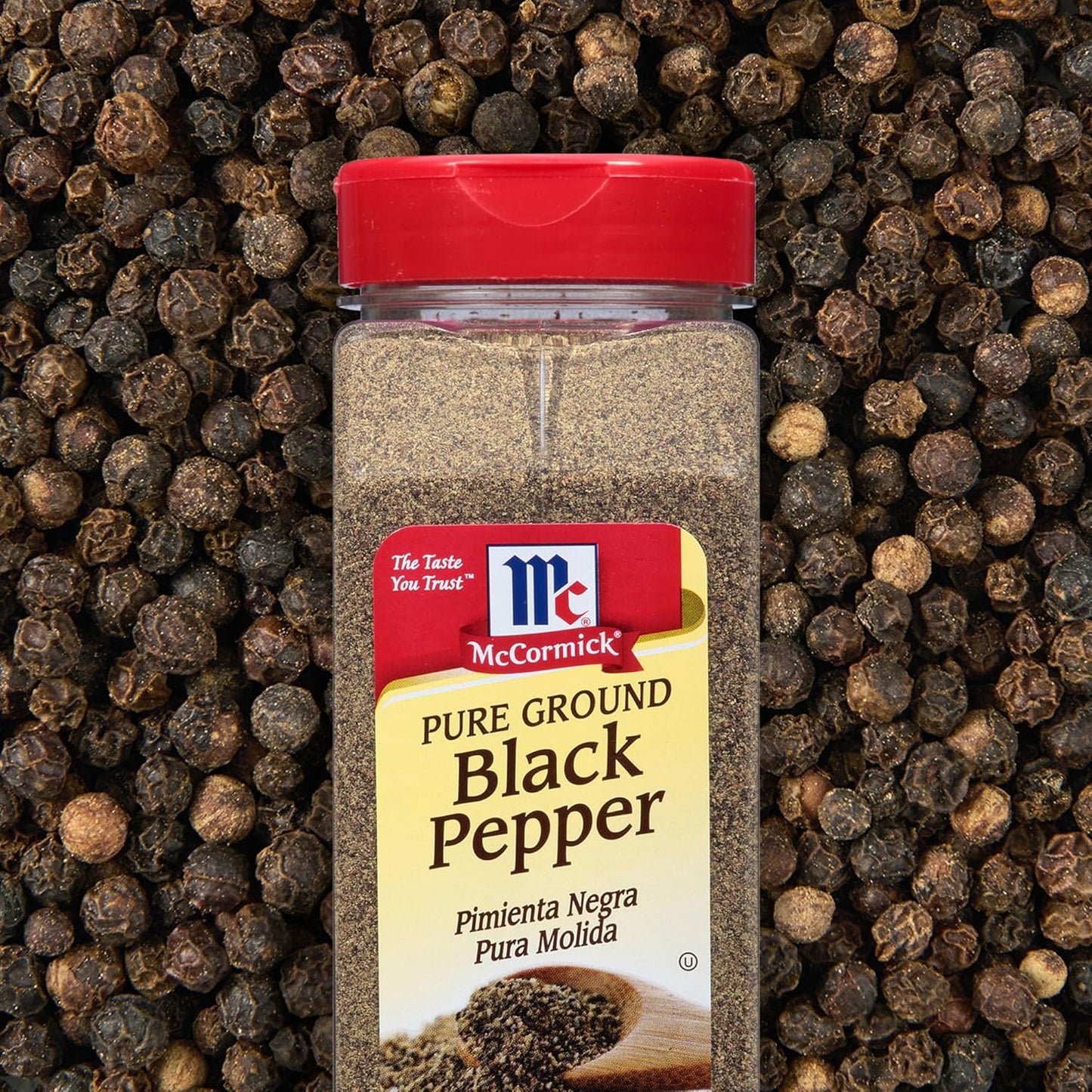McCormick Pure Ground Black Pepper – High-Volume 6-Pack for Meal Prep Pros, Weekly Cooking Efficiency
