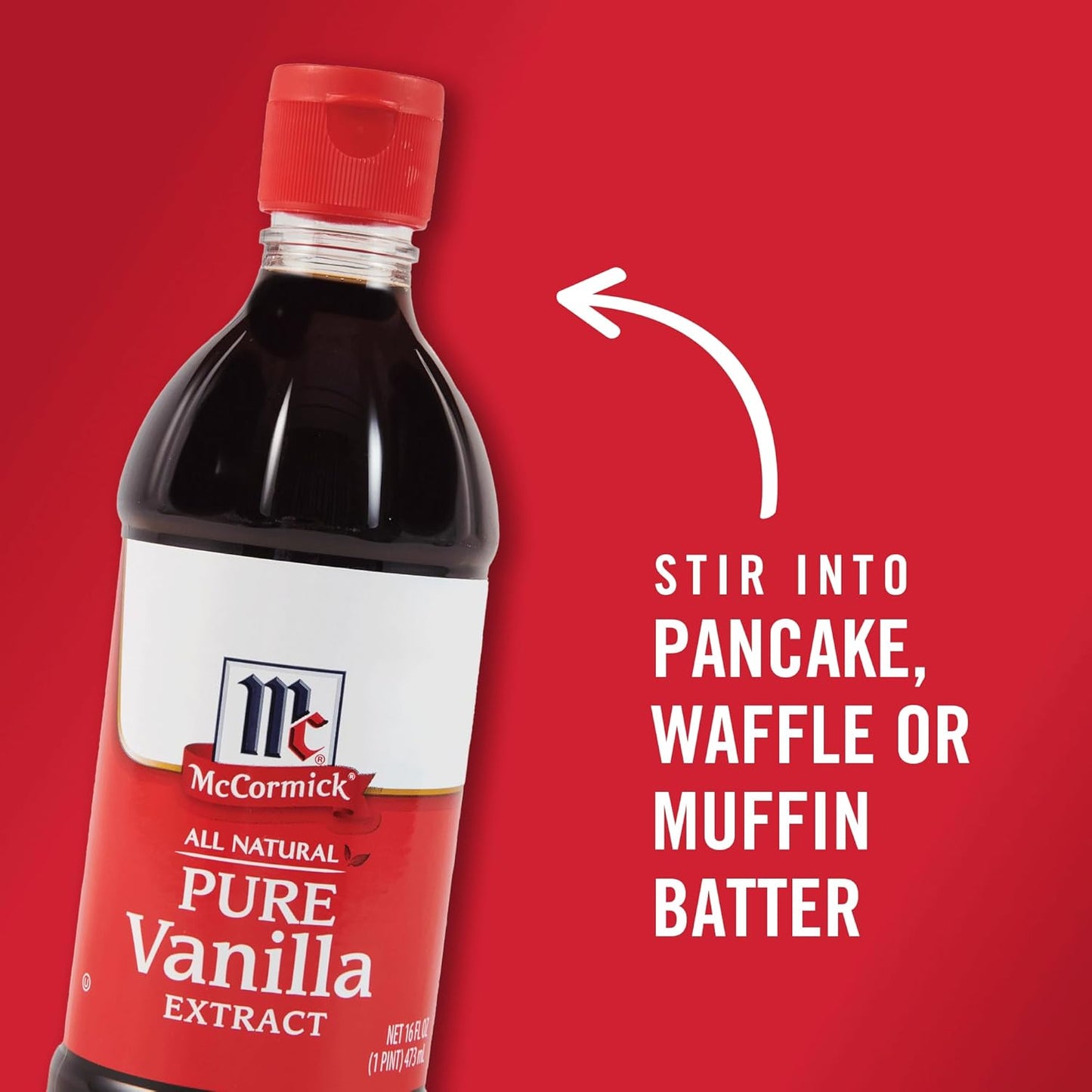 McCormick Pure Madagascar Vanilla Extract for Gifting to Bakers, Elegant Gluten Free Flavoring for Holiday and Birthday Gifts