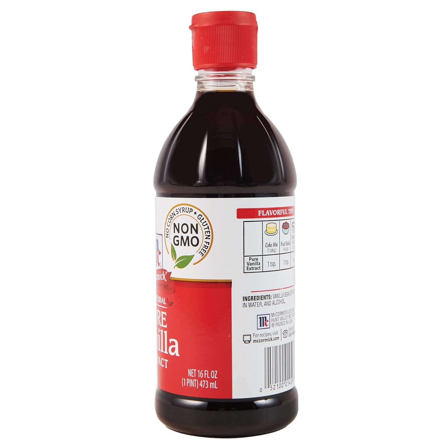 McCormick Pure Madagascar Vanilla Extract for Gifting to Bakers, Elegant Gluten Free Flavoring for Holiday and Birthday Gifts