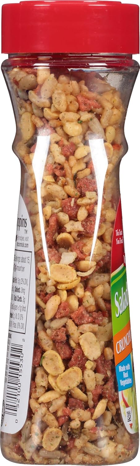 McCormick Salad Toppins Crunchy & Flavorful for Work Lunch Prep, Easy Sprinkle Topping for Desk-Friendly Salads