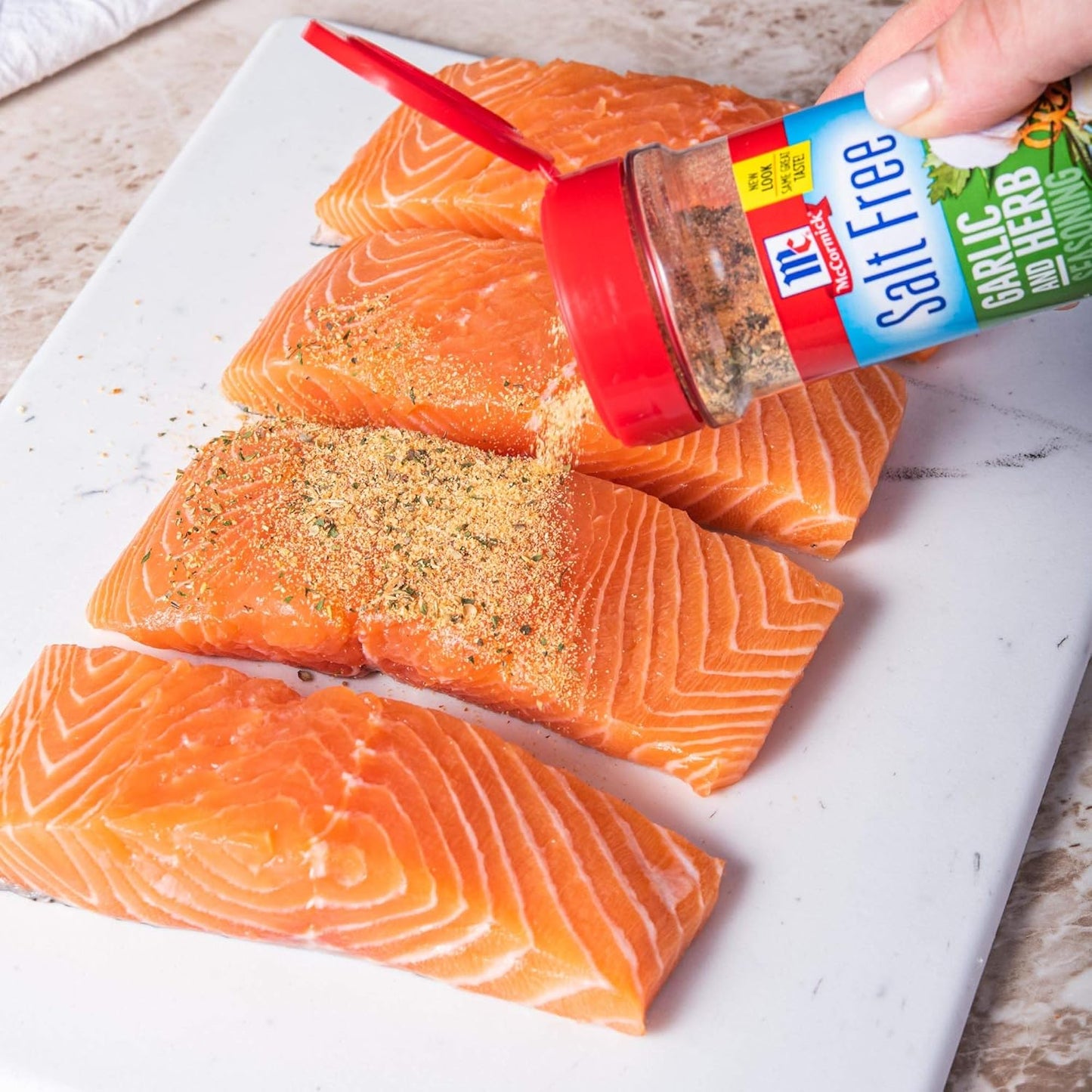 McCormick Salt Free Garlic and Herb Seasoning for Heart-Healthy Low-Sodium Meal Prep at Home