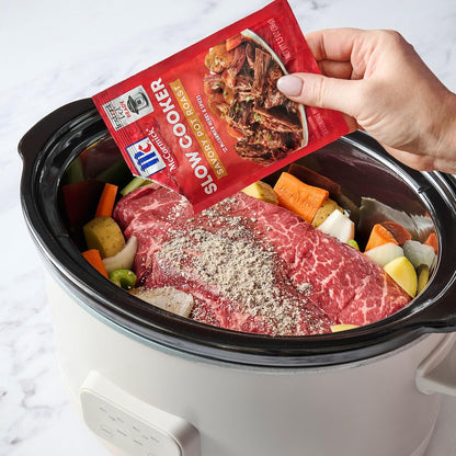 McCormick Slow Cooker Savory Pot Roast Seasoning Mix Pack of 4 – Thoughtful Housewarming and Hostess Gift