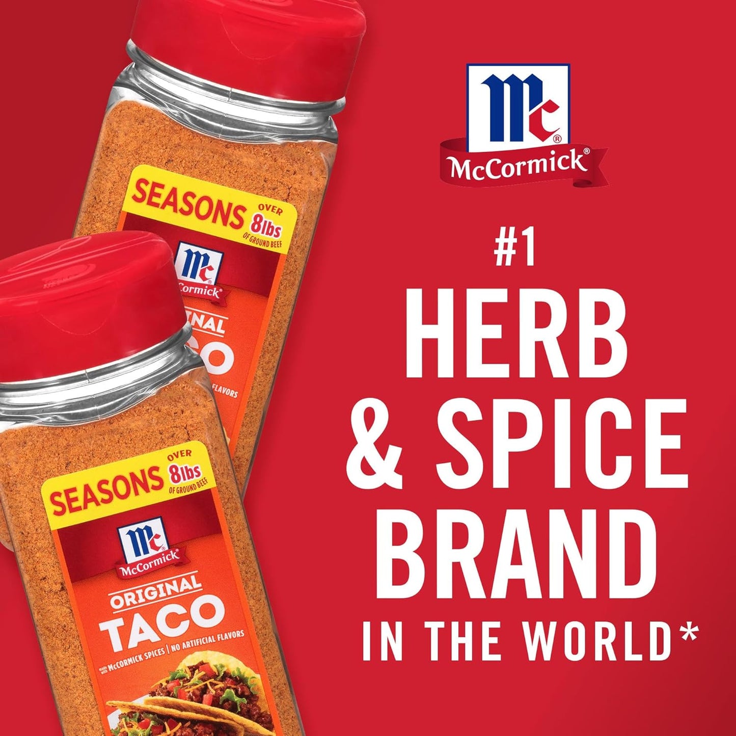 McCormick Taco Seasoning Mix – Housewarming Gift for New Home Cooks, Pantry-Friendly 8.5 oz Pouch