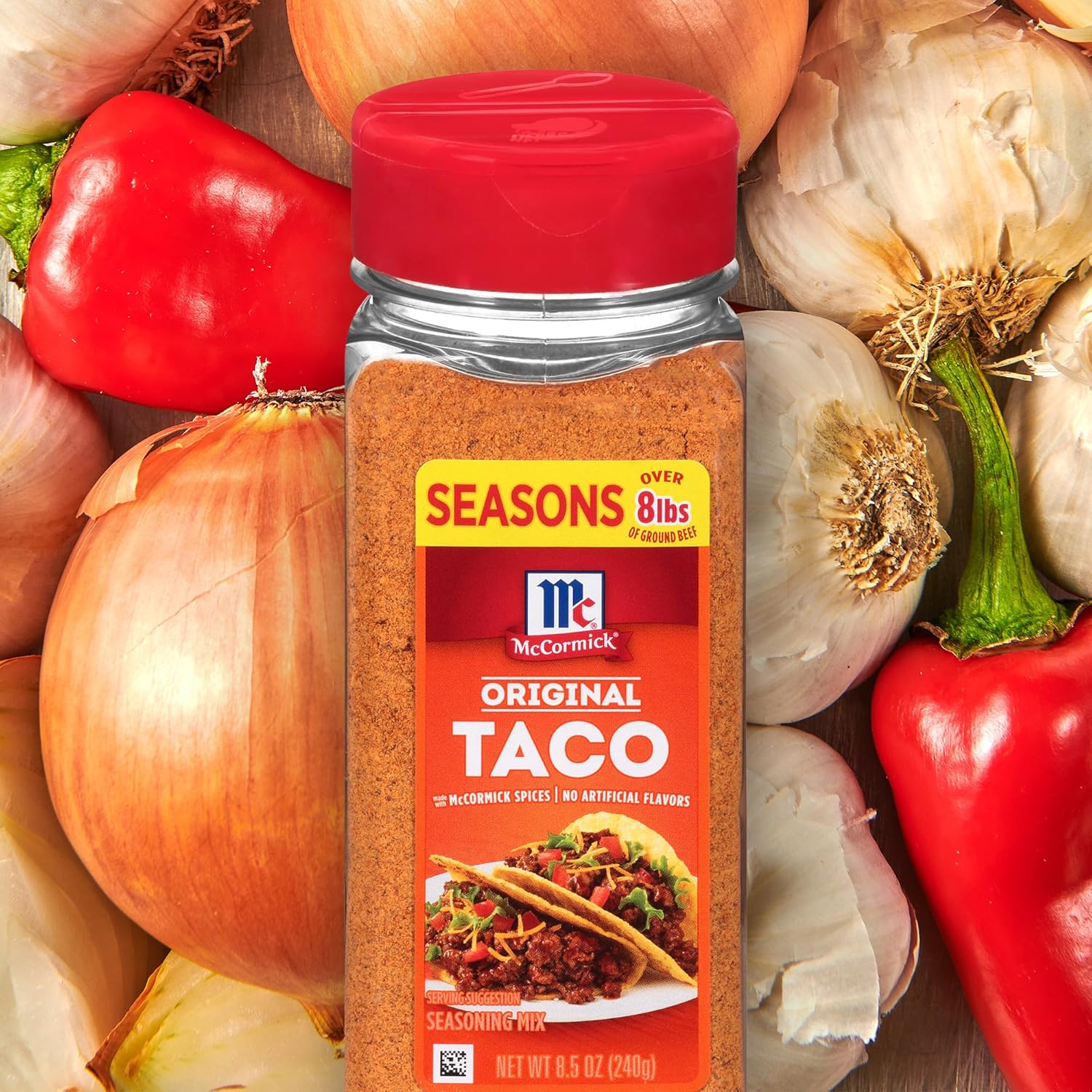 McCormick Taco Seasoning Mix – Housewarming Gift for New Home Cooks, Pantry-Friendly 8.5 oz Pouch