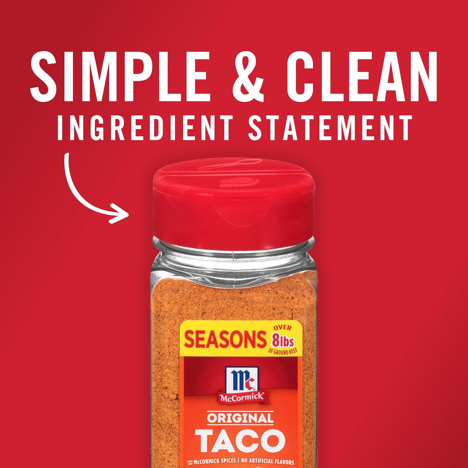 McCormick Taco Seasoning Mix – Housewarming Gift for New Home Cooks, Pantry-Friendly 8.5 oz Pouch