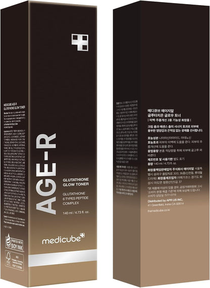 medicube Age-R Glutathione Glow Milky Toner – Clean Vanity Staple for an Uncluttered, Intentional Skincare Routine