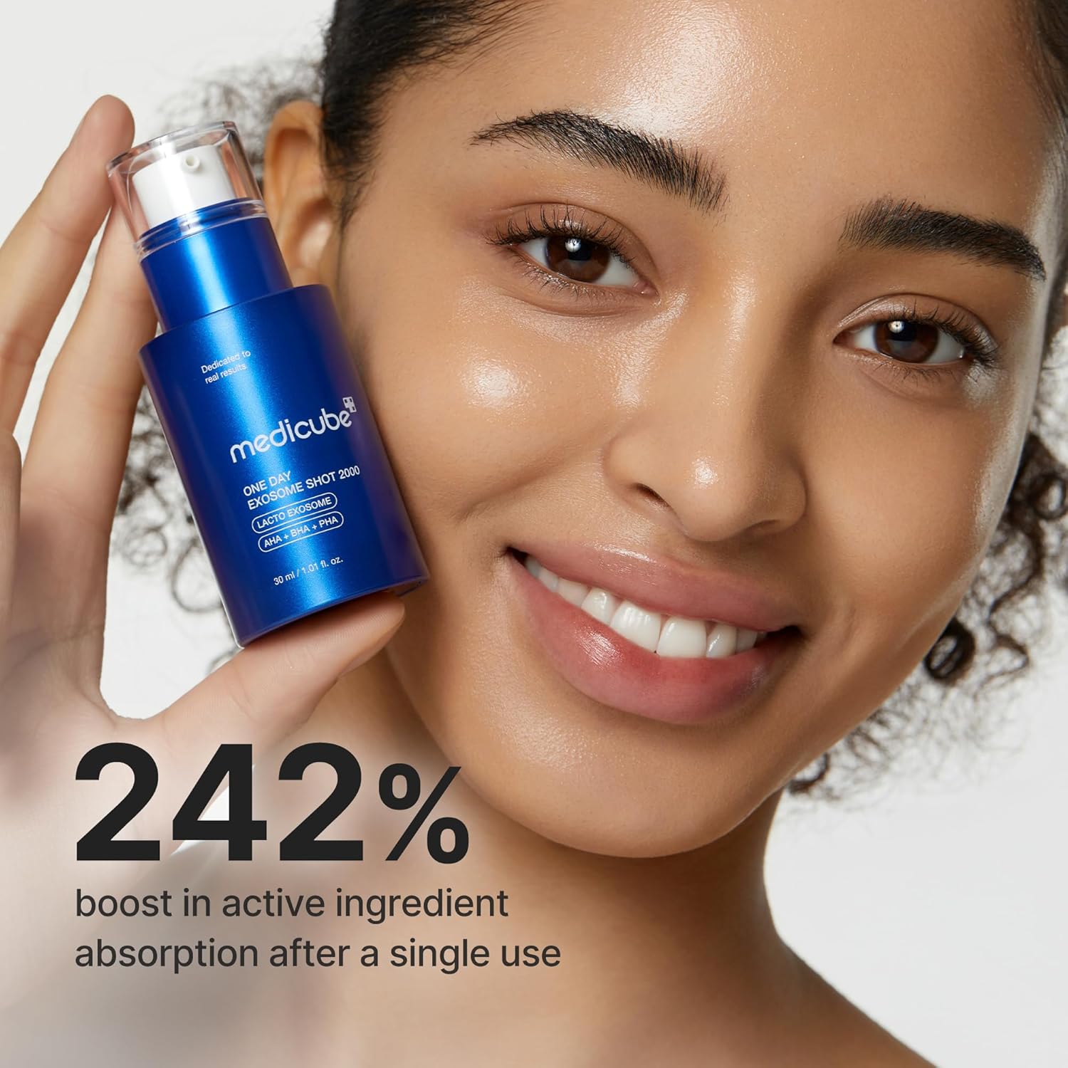 medicube Exosome Shot Skin Booster – Mindful Exfoliating Step for Sensitive, Stress-Reactive Skin