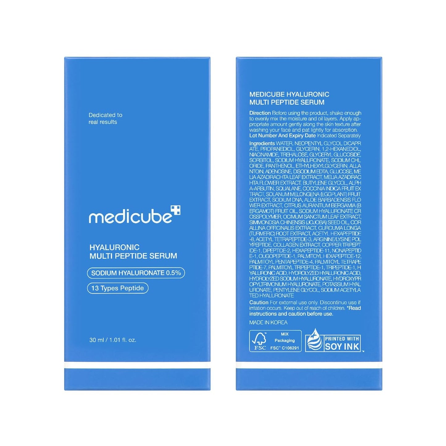 medicube Hyaluronic Multi Peptide PDRN Serum – Clean, Fragrance-Free Hydration for an Uncluttered Routine
