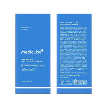 medicube Hyaluronic Multi Peptide PDRN Serum – Clean, Fragrance-Free Hydration for an Uncluttered Routine