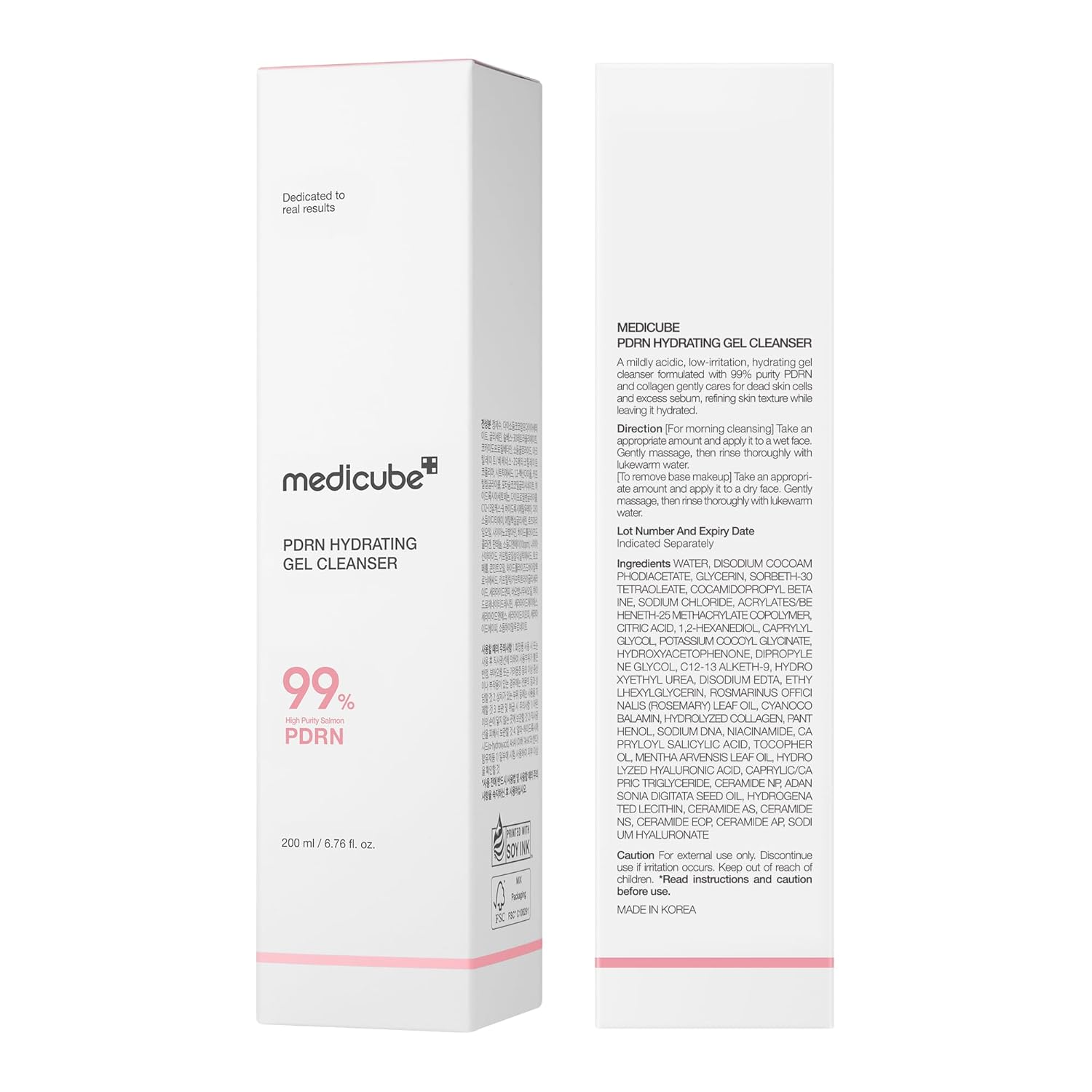 medicube PDRN Jelly to Foam Cleanser | Premium Countertop Cleanser for Indulgent Skincare Rituals