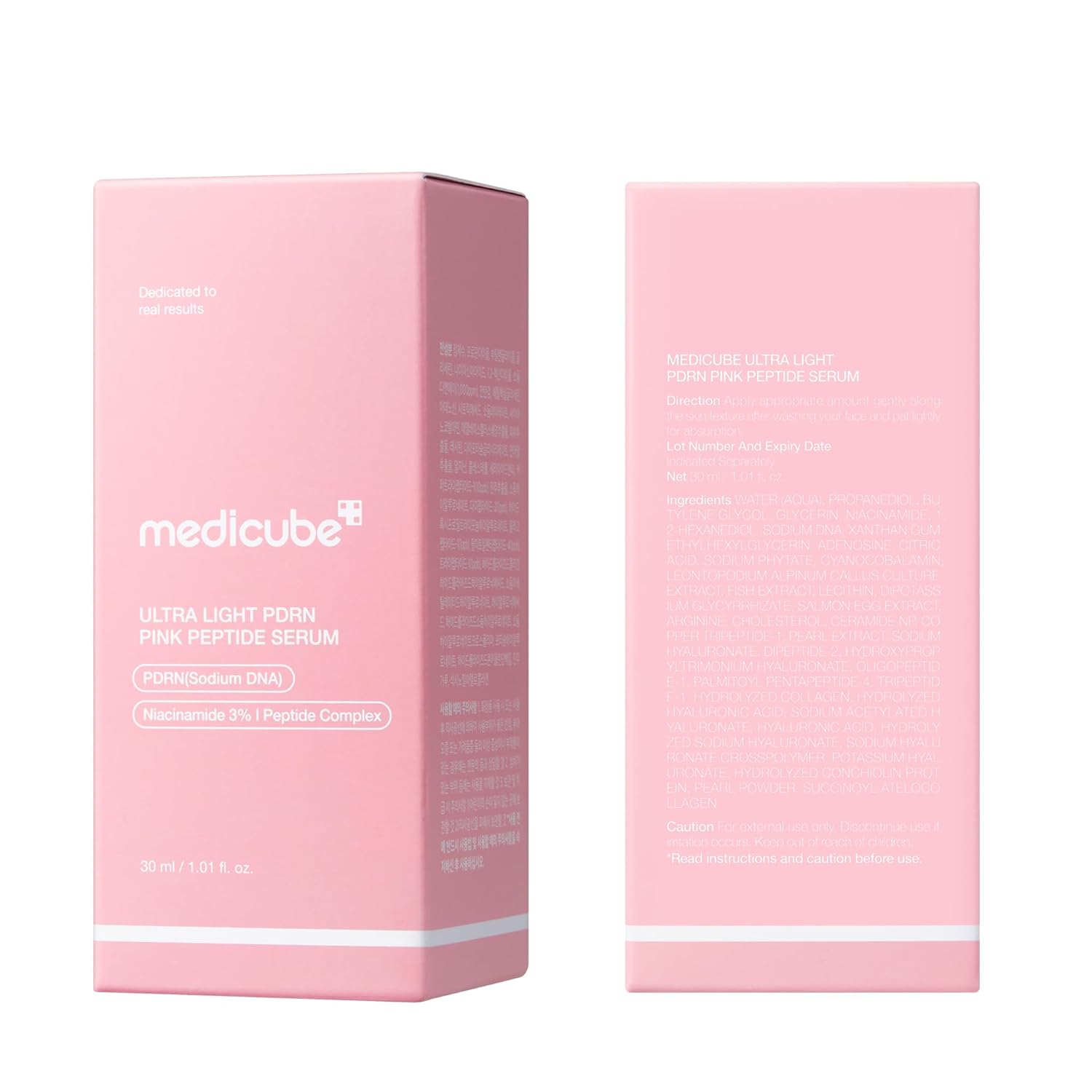 medicube PDRN Pink Peptide Serum | Fragrance-Free Glow Step for a Less-Is-More Skincare Edit