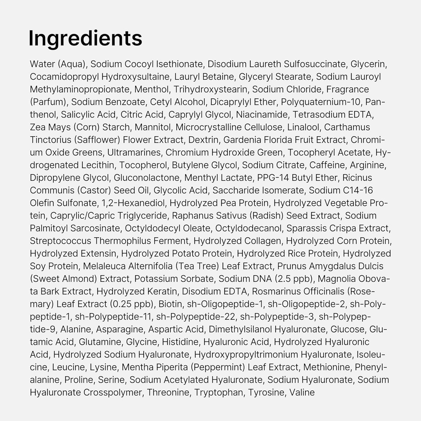 medicube Rosemary PDRN Clarifying Thickening Shampoo | High-End Volumizing Cleanser for Weak Strands, Elevated Bath Display
