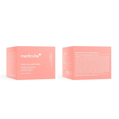 Medicube Triple Collagen Cream – Clean Beauty Staple for the Uncluttered Vanity, Multi-Concern Moisturizer