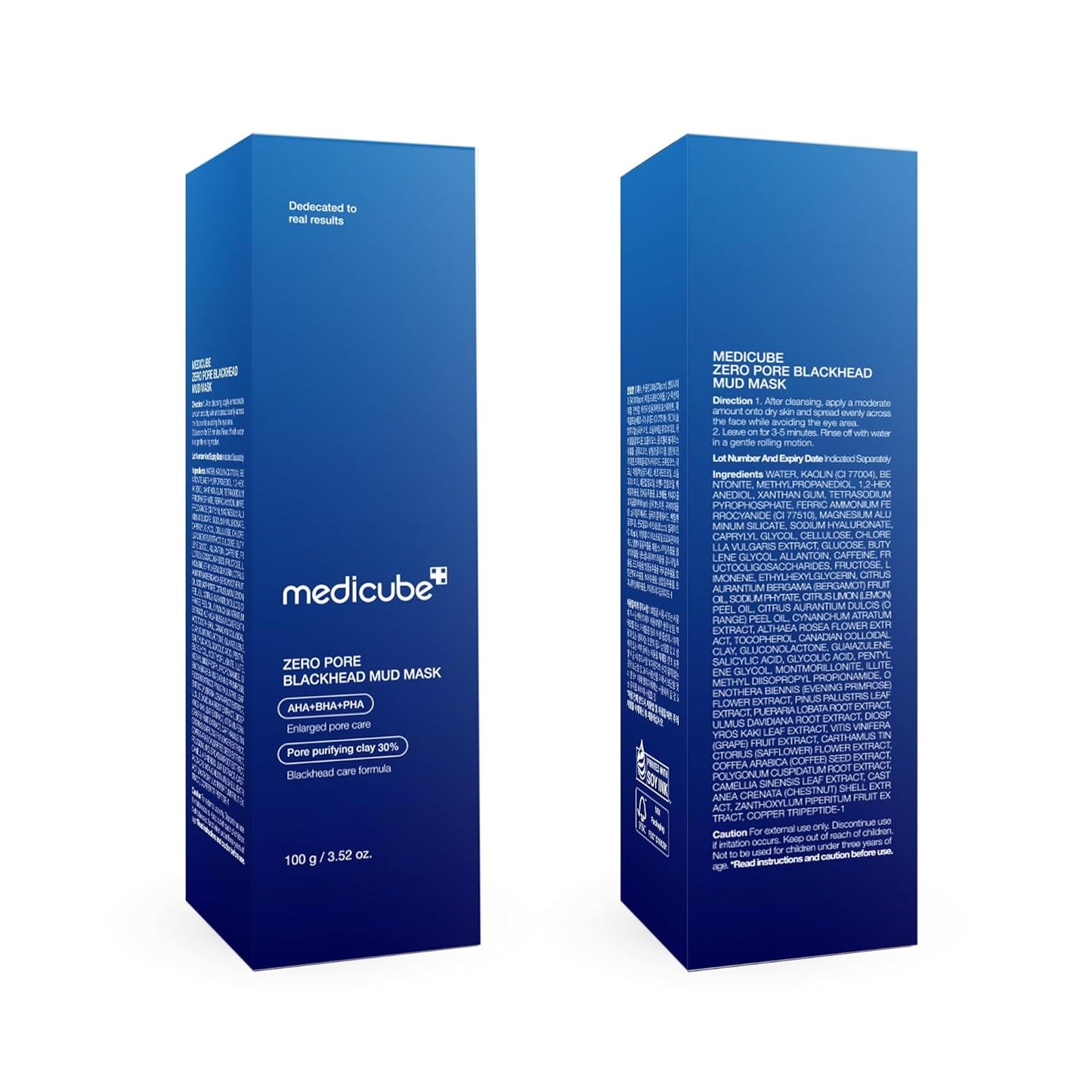 Medicube Zero Pore Blackhead Mud Mask – 3-Minute Pore Detox Ritual for Nightly Skincare Station
