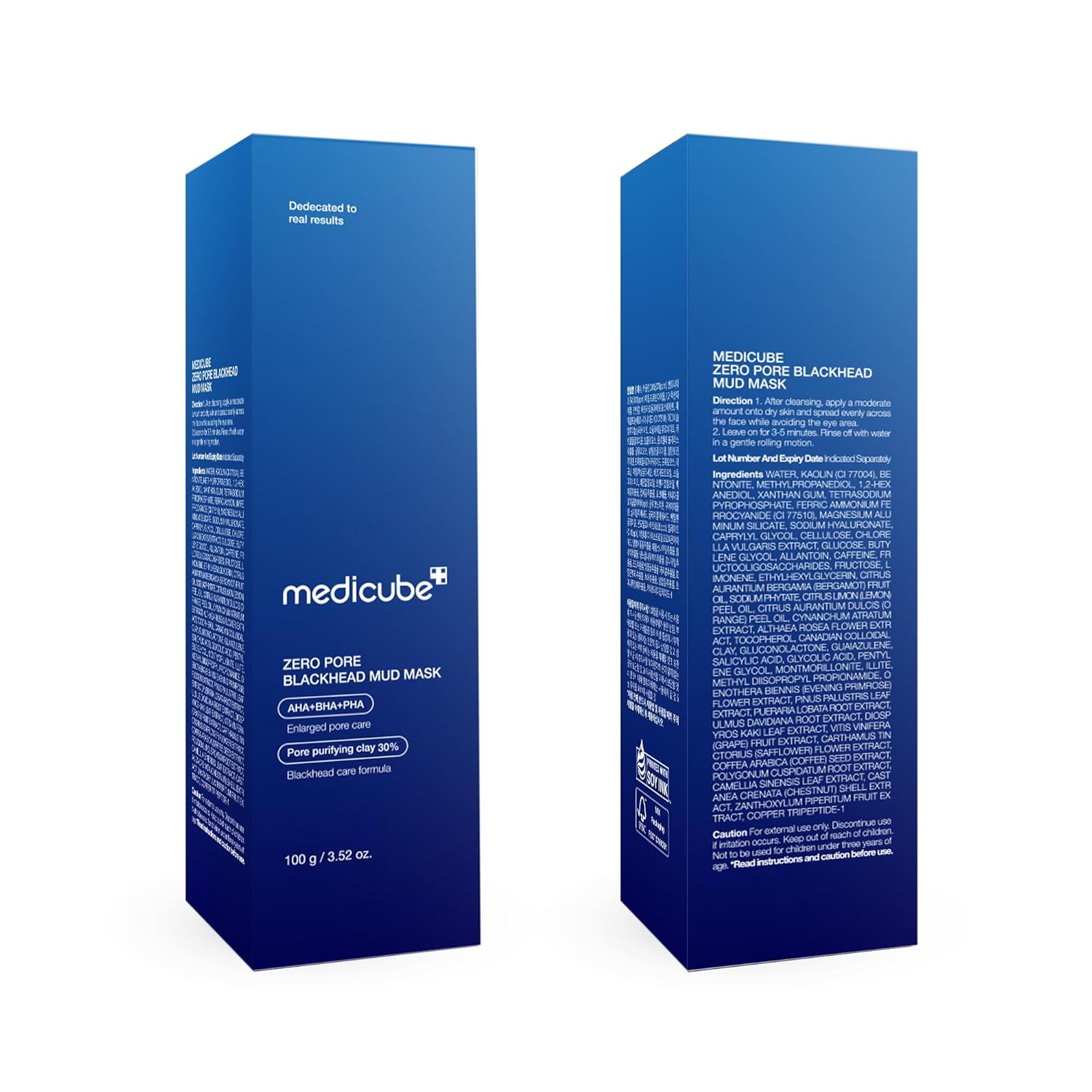 Medicube Zero Pore Blackhead Mud Mask – 3-Minute Pore Detox Ritual for Nightly Skincare Station