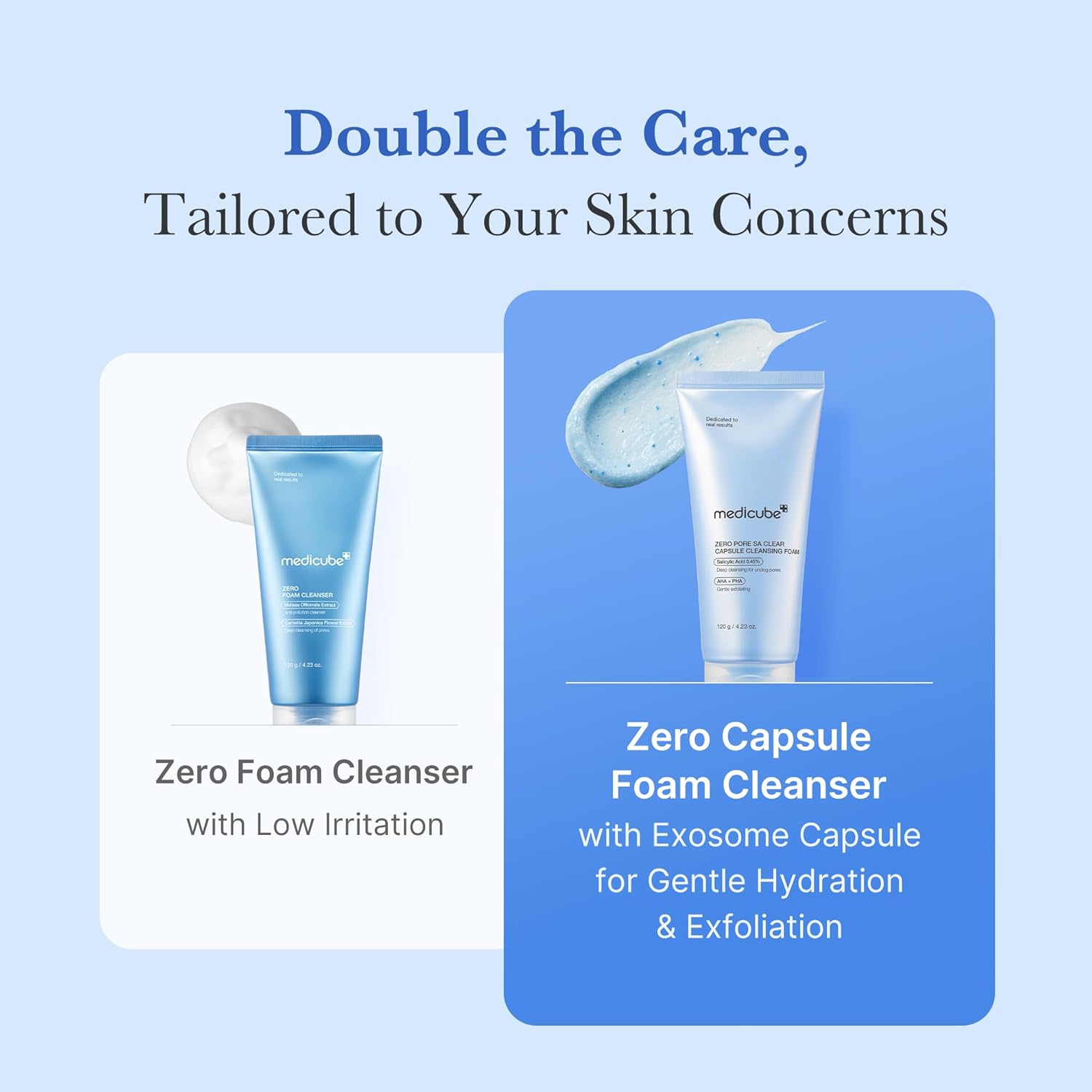 medicube Zero Pore Capsule Cleansing Foam – Clean-Lined Bathroom Counter Staple, Uncomplicated Pore-Tightening Daily Face Wash