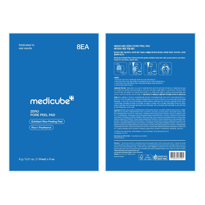 medicube Zero Pore Peel Pads – Premium Double-Sided Exfoliation for an Elevated Vanity Counter