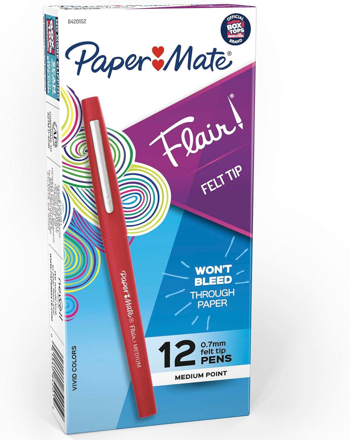medium point 0.7mm felt tip for bold yet controlled lines