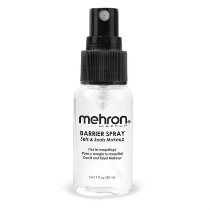 Mehron Makeup Barrier Spray | Makeup Setting Spray for Face 1 fl oz (29 ml)