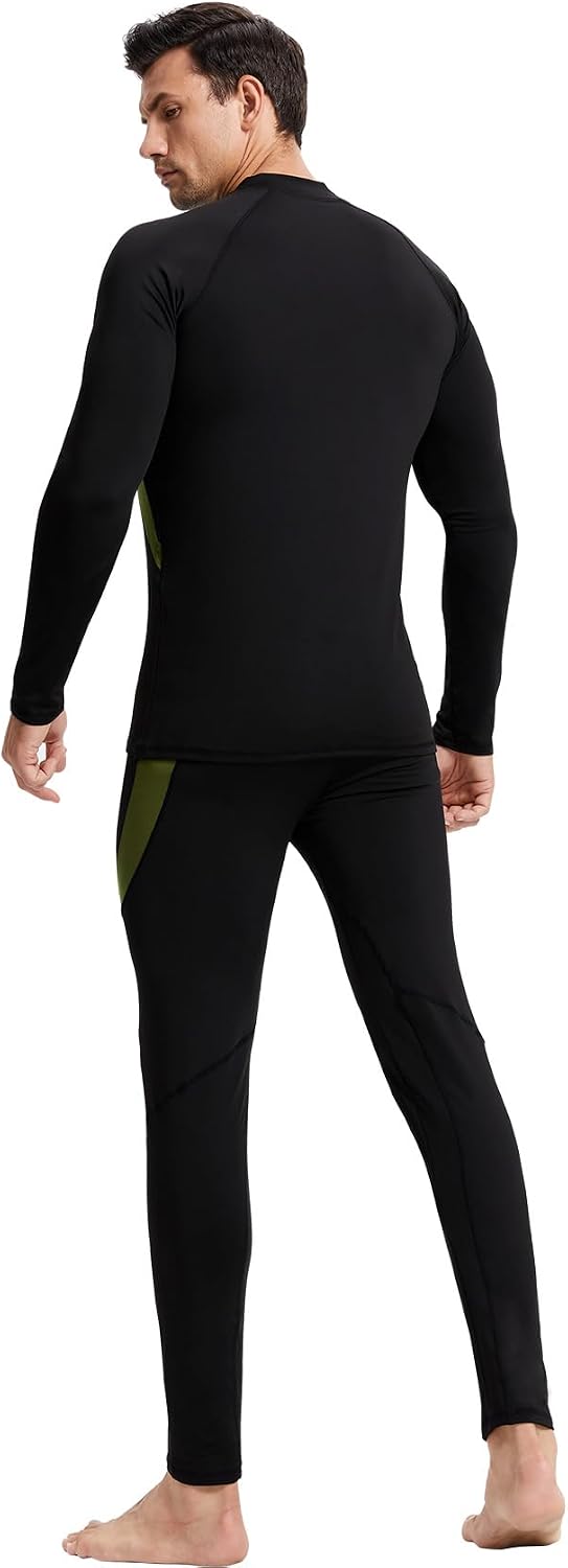 Mens Thermal Underwear Long Johns Set – Holiday Gift for Grandpa, Warm Thermal Set for Cold Weather
