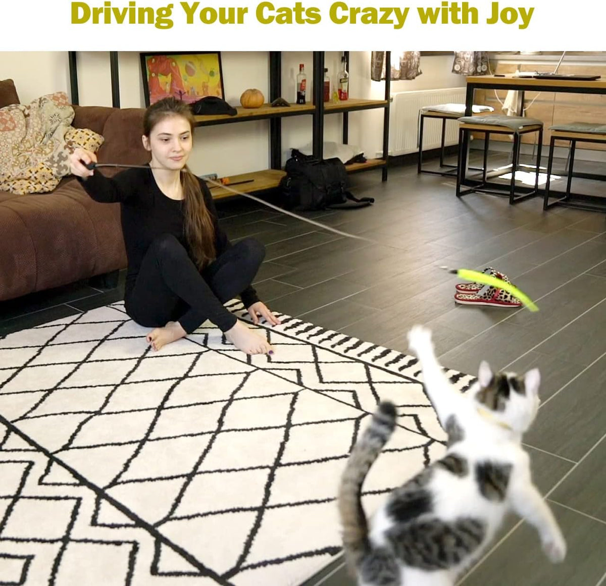MeoHui Interactive Cat Toys – Delightful Housewarming Gift for New Cat Parents
