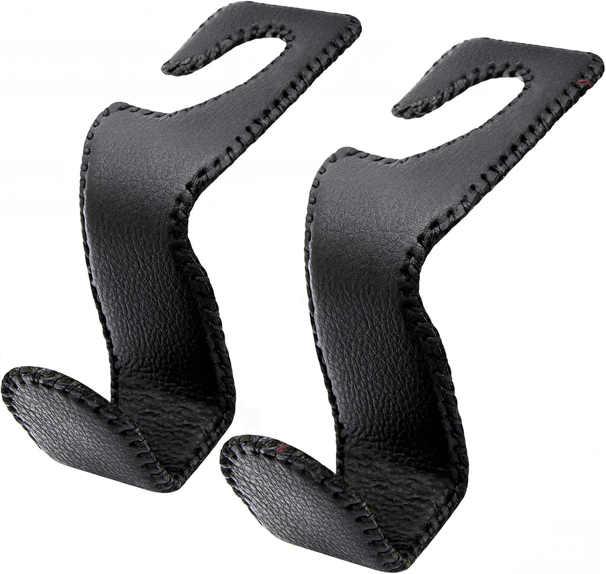 metal core construction wrapped in protective leather covering