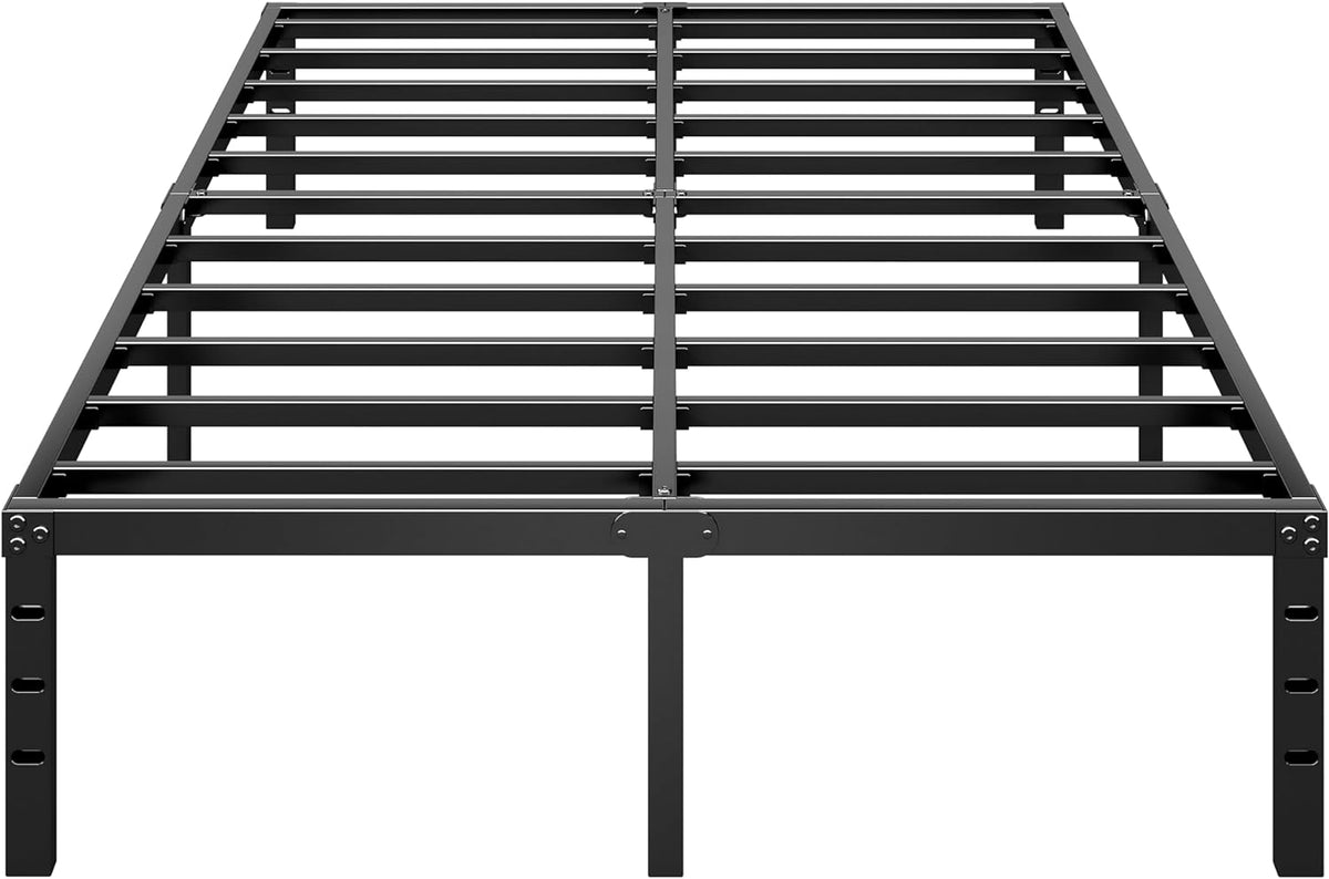 metal platform construction with 1100 lb maximum weight capacity