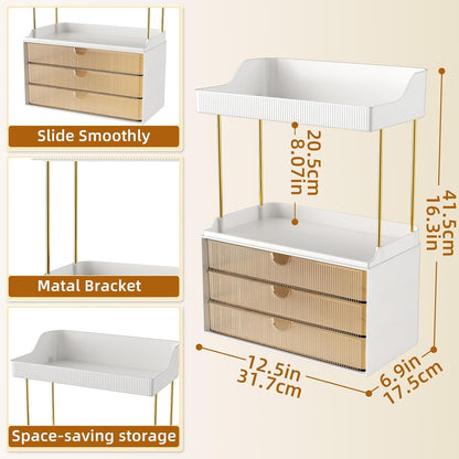 metal tube frame with stainless steel + acrylic construction for durability