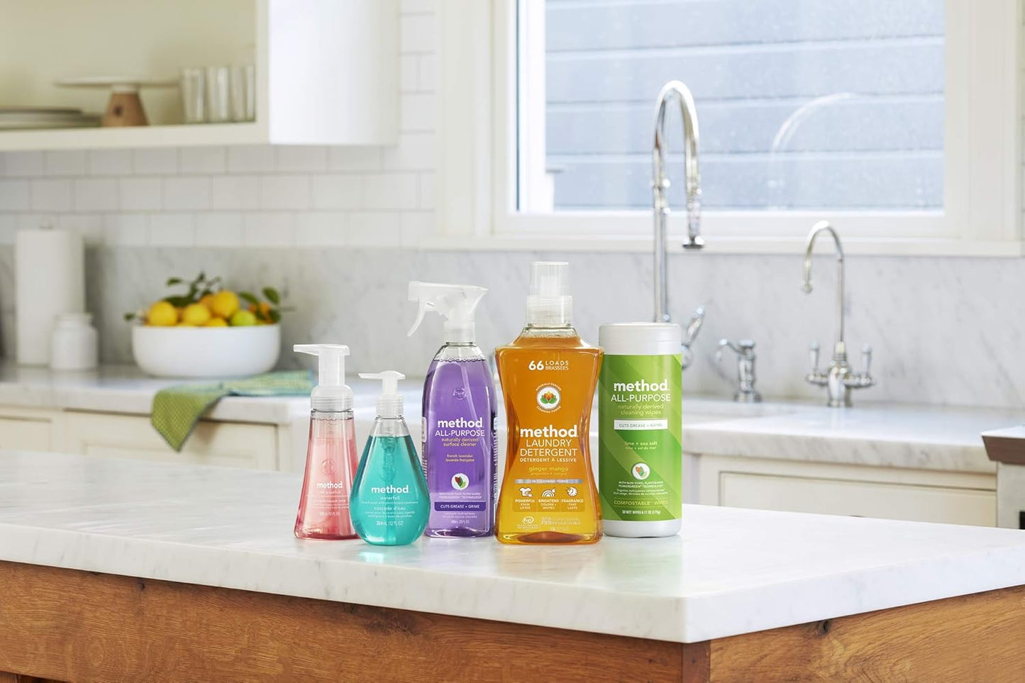 Method Bathroom Cleaner Eucalyptus Mint – Fume-Free Bathroom Spray Safe Around Kids and Pets, Bleach-Free Mold Remover