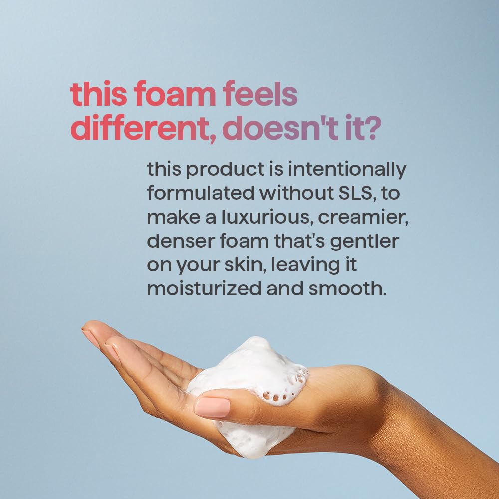 Method Dream Foam Body Wash — Stress-Relief Yoga Room Scent Companion, Long-Lasting Jasmine Sandalwood Fragrance Foam