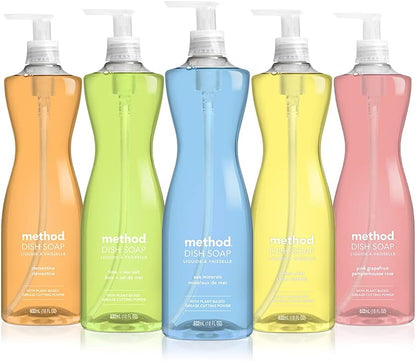 Method Lime + Sea Salt Dish Soap – Housewarming Gift for New Homeowners and Apartment Dwellers