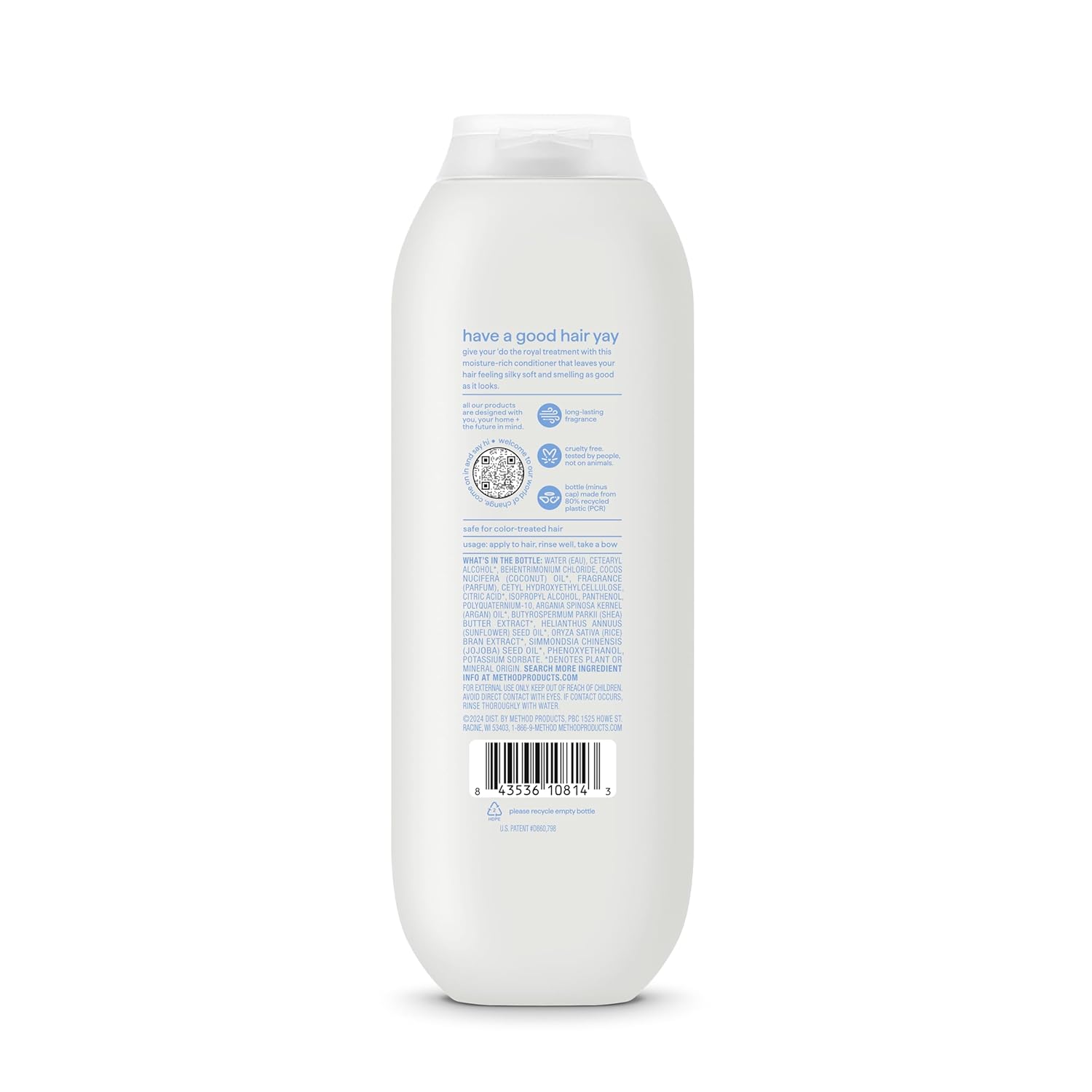 Method Simply Nourish Hydrating Conditioner – Elegant Cruelty-Free Hair Care With 80% Recycled Bottle