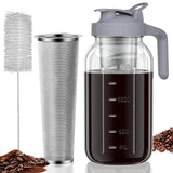 Cold Brew Coffee Maker – Thoughtful Housewarming Gift for Coffee Lovers, Glass Pitcher with Filter