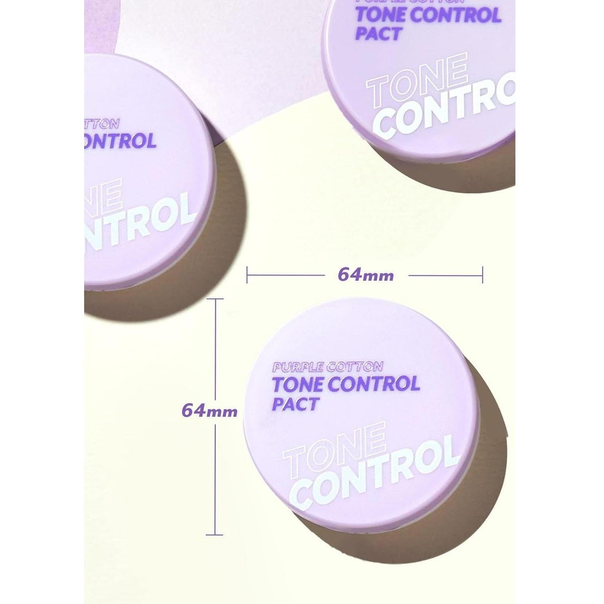 micro pink and blue pearl pigments for a blurred, satin matte-with-glow finish