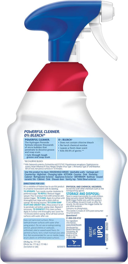 microbubble technology that penetrates and dissolves tough stains