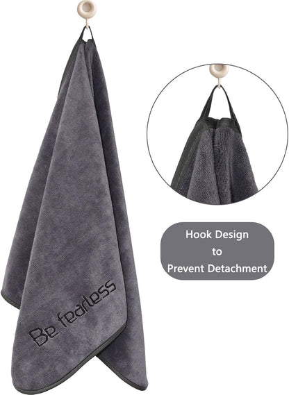 Microfiber Gym Towels Bigger Size – Compact Backpacking Towel for Open-Air Adventures