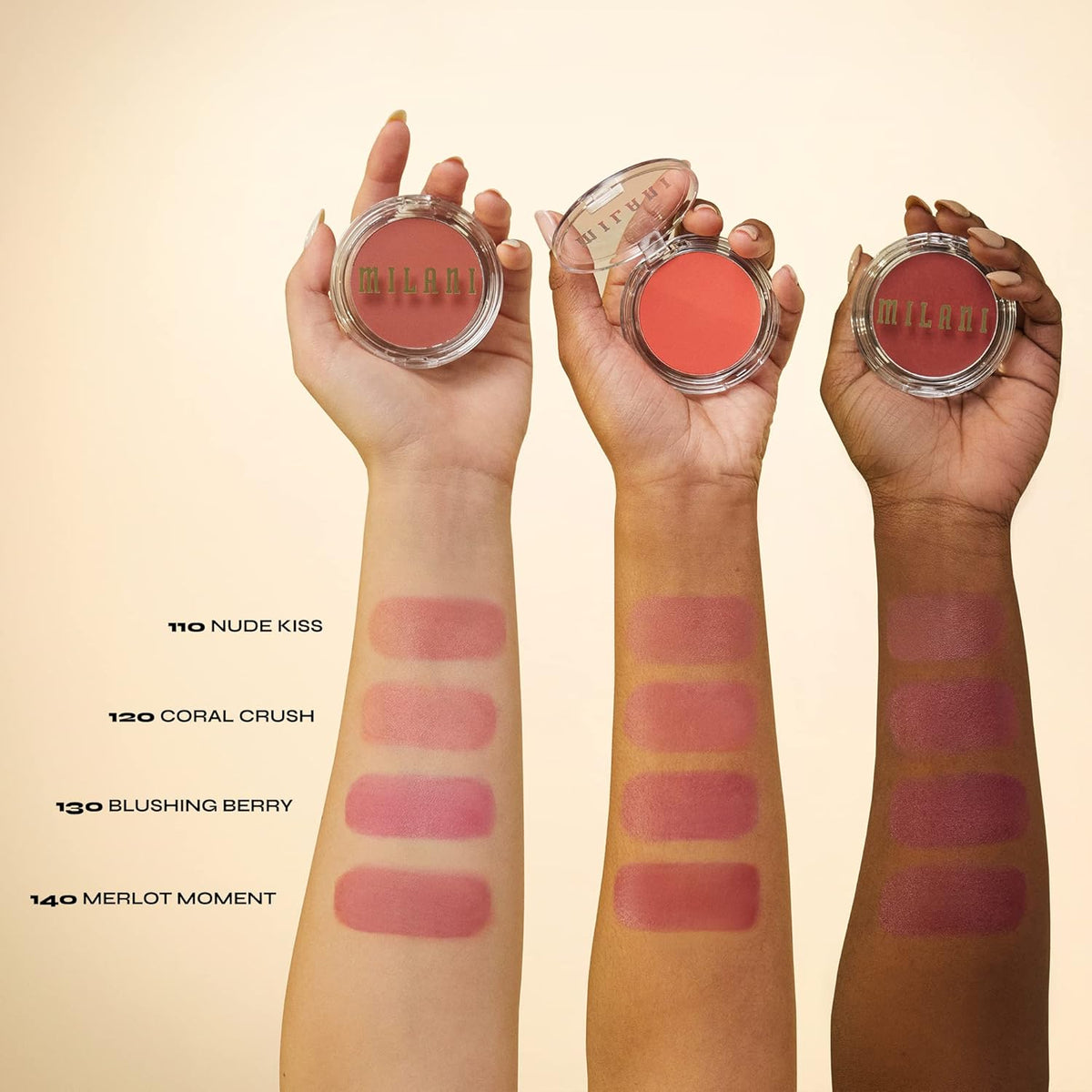 Milani Cheek Kiss Cream Blush – Student Desk Drawer Essential for Quick Two-in-One Lip and Cheek Color