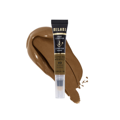 Milani Conceal + Perfect Liquid Contour for Added Definition, Face Lift Collection - Toffee