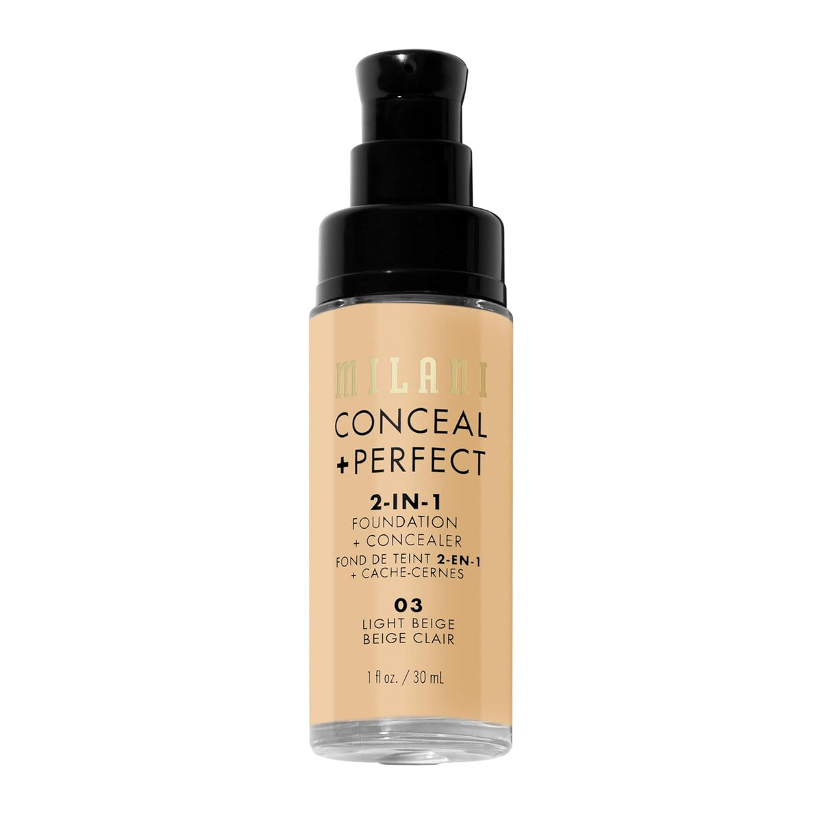 Milani Conceal + Perfect Liquid Foundation - Cruelty-Free Vegan Gift Set Staple for the Eco-Conscious Bestie
