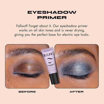 Milani Eyeshadow Primer - Family-Safe Eye Makeup Primer for Shared Vanities, Hypoallergenic Matte Eye Base