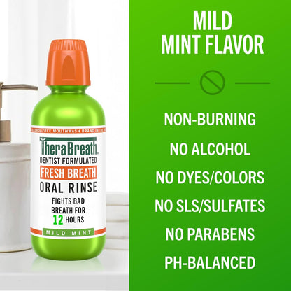 mild mint flavor with no artificial dyes