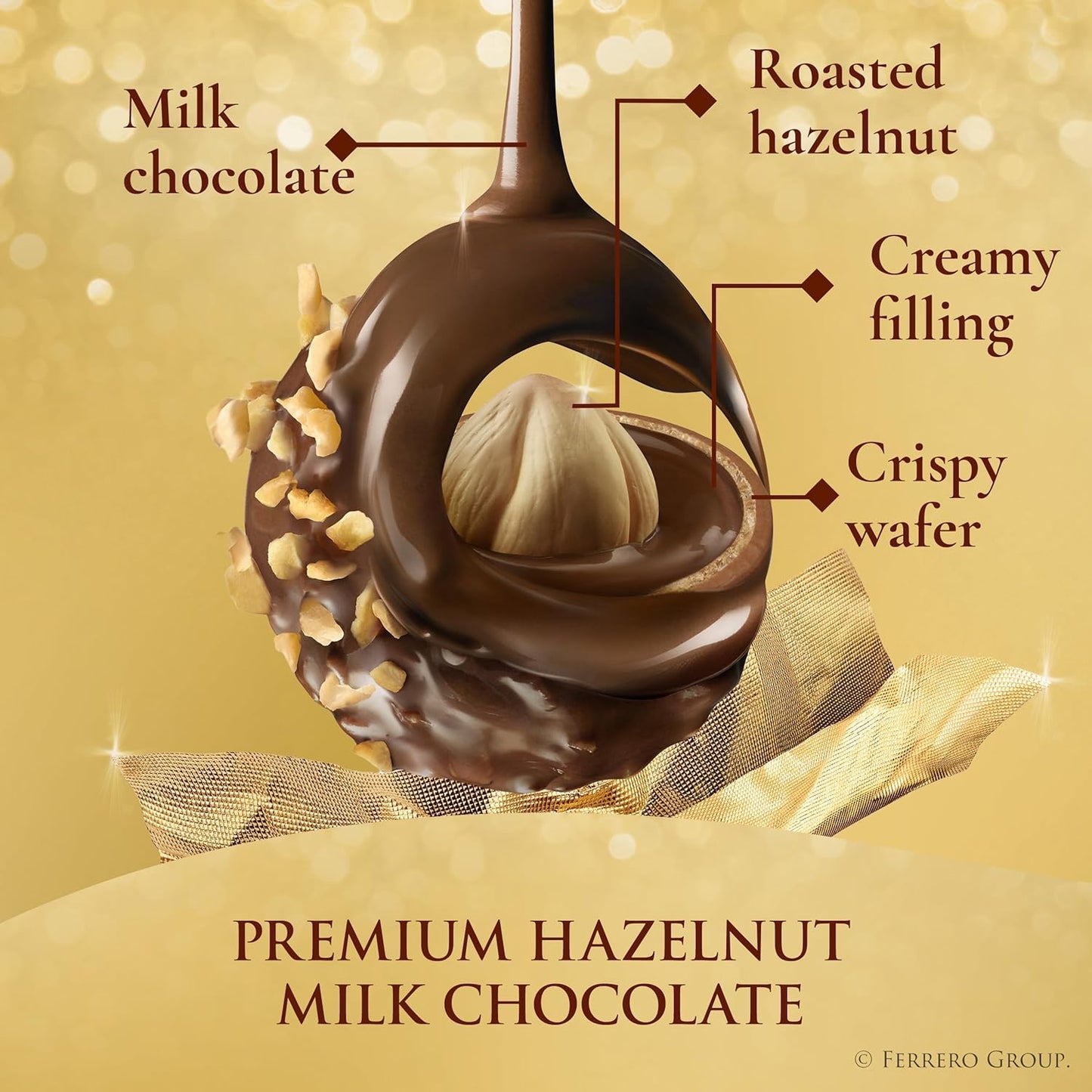 milk chocolate outer shell