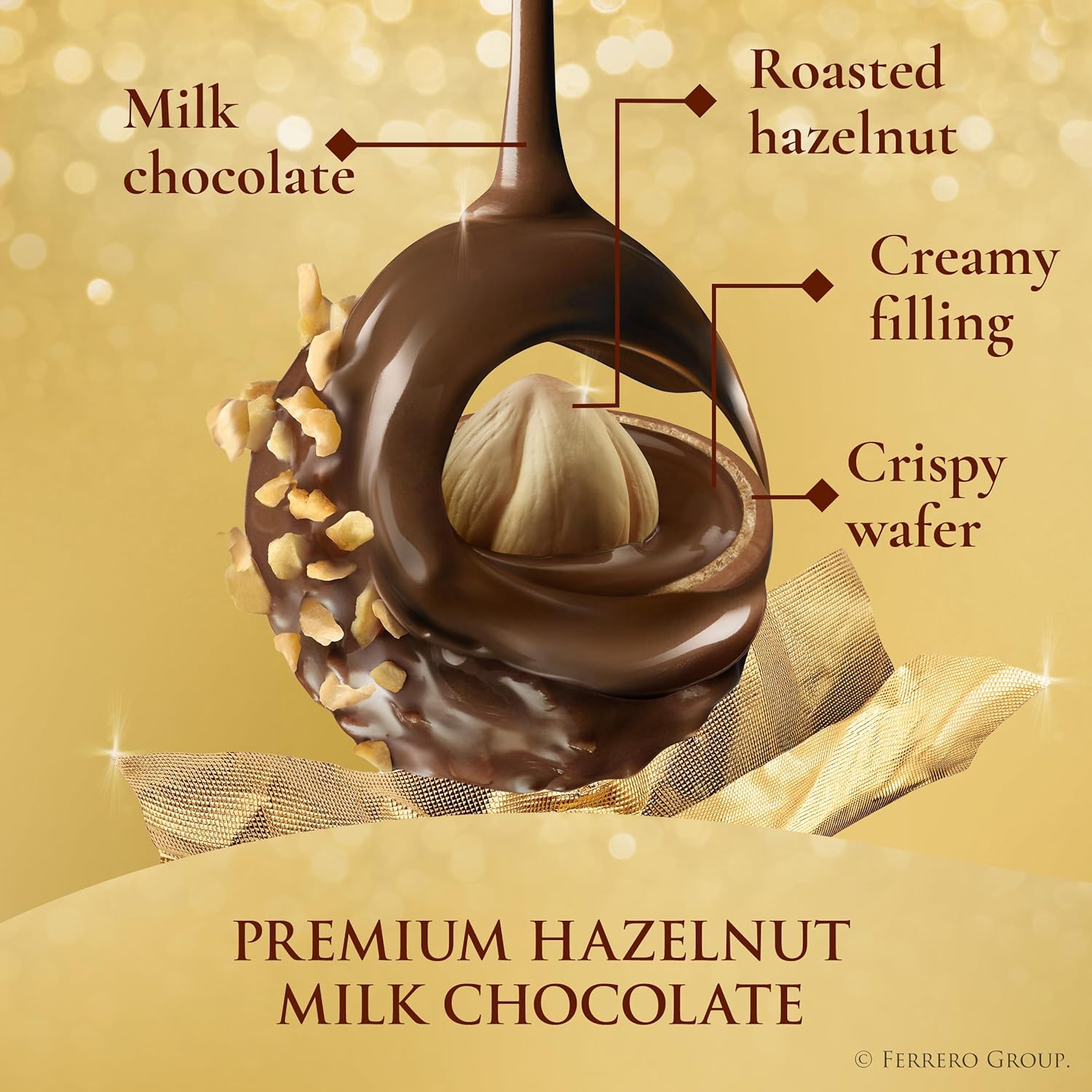 milk chocolate outer shell