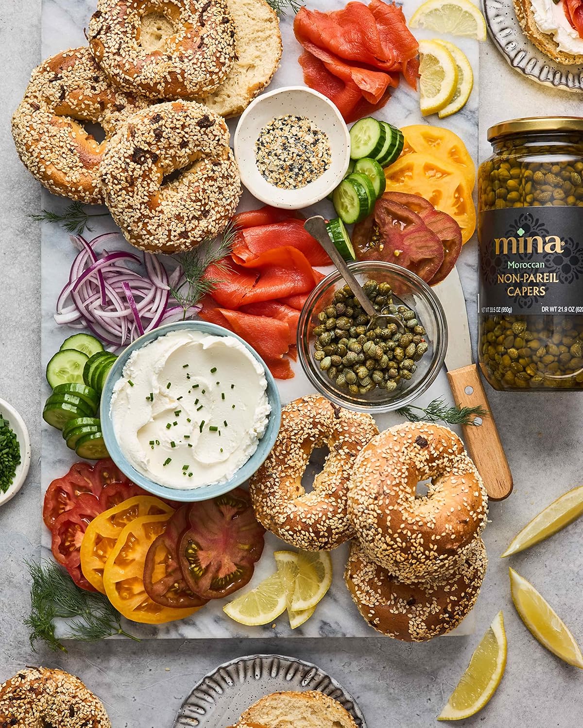Mina Non-Pareil Capers 7 oz – Premium Moroccan Garnish for the Discerning Home Chef