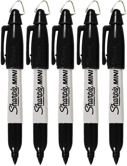 mini marker body with integrated golf-style keychain clip for portability