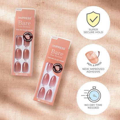 mini nail file and manicure stick for sizing and prep