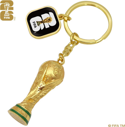 miniature replica trophy silhouette in a portable keychain form factor