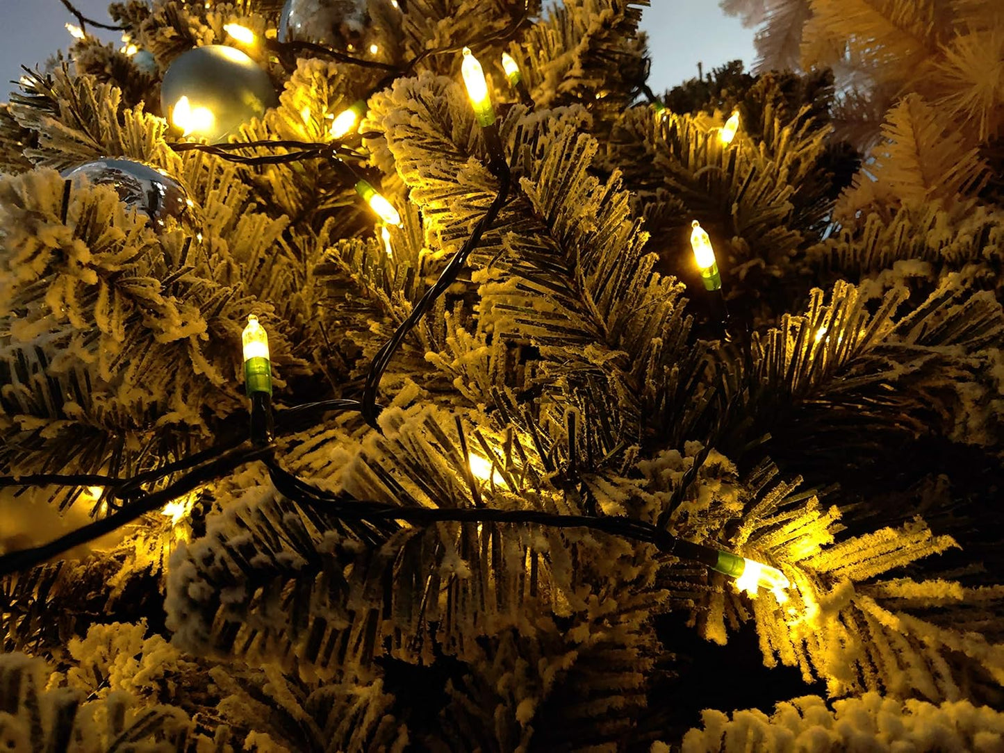 Minimax-M3 Flameless String Lights – Smoke-Free Alternative to Candles, Cool-to-Touch Warm White 50 LED