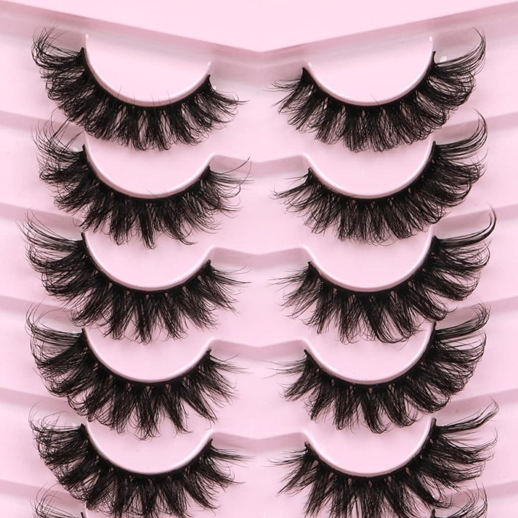 Mink Lashes Fluffy 6D – Wedding-Ready Gift for the Glam Lover, Fluffy 6D Lashes That Look Just Like Salon Extensions